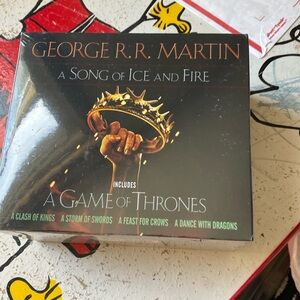 Game of Thrones books sealed